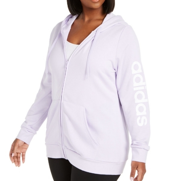 adidas plus size hoodie